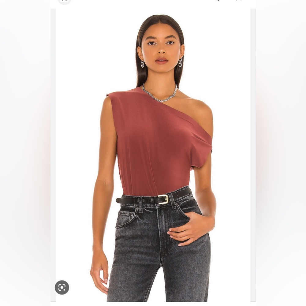 Norma Kamali Drop Shoulder Top